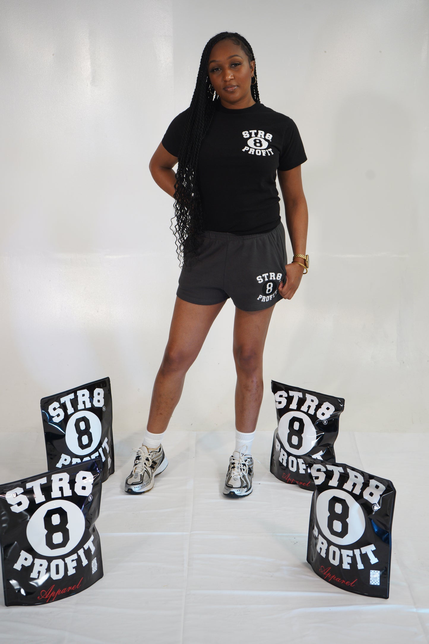 Accurate Fit Black Tee